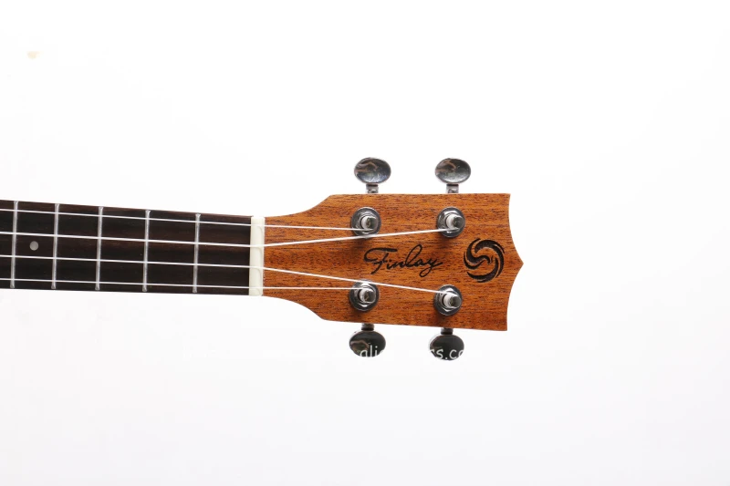 Finlay 2" Электрический тенор инструмент укулеле с полным Mahogany Top/Body, 26 ukelele с звукоснимателем тюнер, FU-QTTE