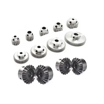 

6 pcs beval gear 1M 40T and 3 pcs Spur gear 1 M 40T and 1M 20T inner hole 8mm