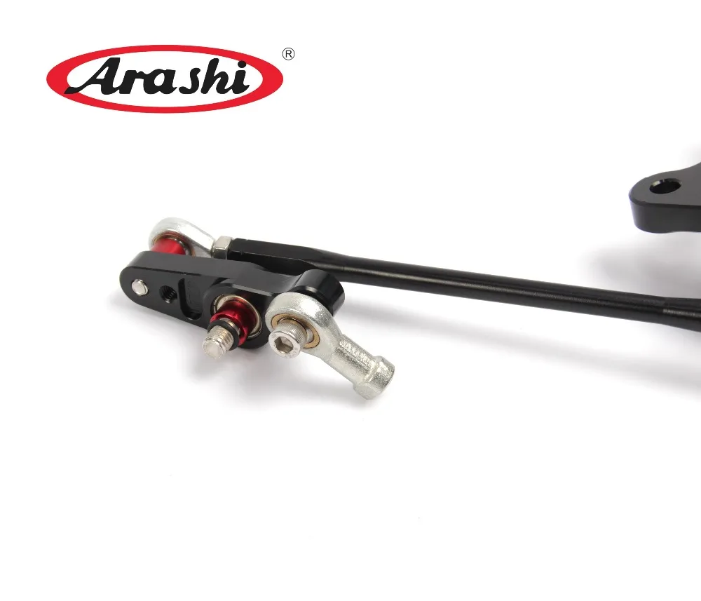 Arashi Регулируемые подножки комплект подножек Для MV AGUSTA Brutale 675 800 2012 Dragster 2013 2014 2015