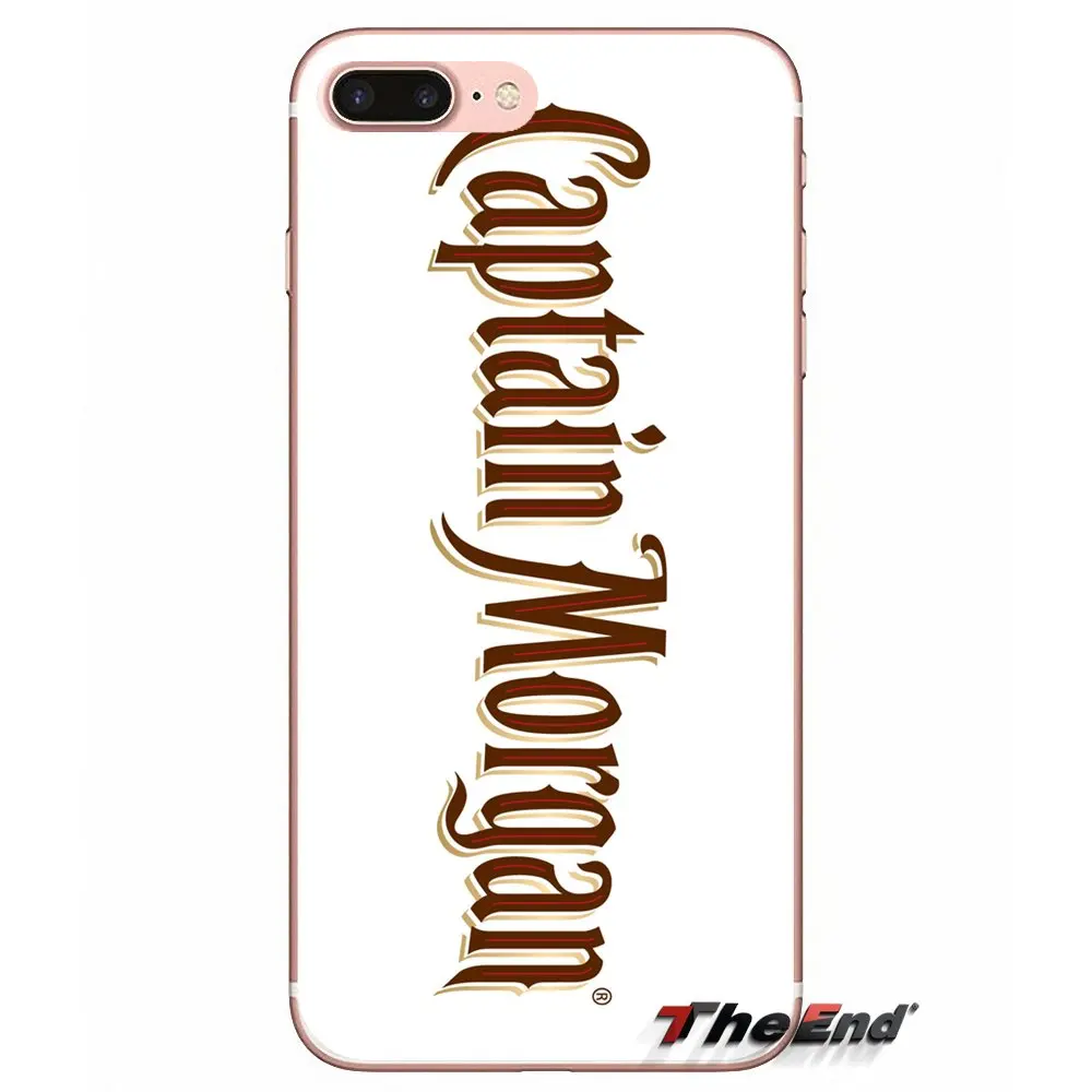 Чехол для Телефона iPhone X 4 4S 5 5S 5C SE 6 6S 7 8 Plus Samsung Galaxy J1 J3 J5 J7 A3 A5 2016 2017 Captain Morgan Black Spiced