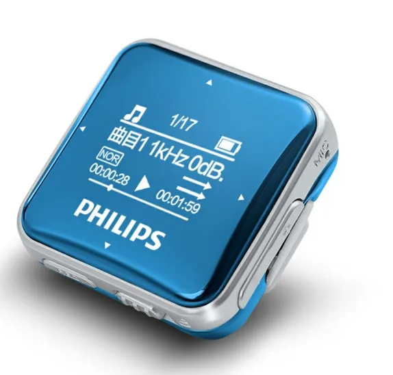 Philips Muziek MP3 Speler 8GB Sport Clip Mini Lossless Fullsound Stereo  Walkman Screen Met FM Radio/Opname SA2208|MP3 Player| - AliExpress