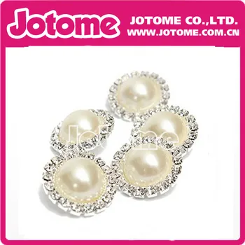 

Hot Sale 26mm crystal rhinestone pearl brooches