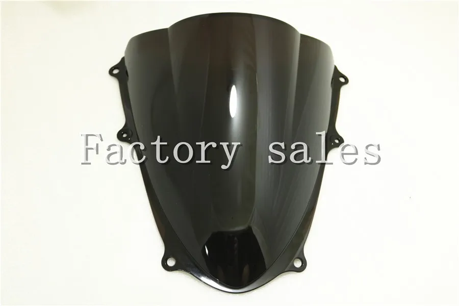 Ветровое стекло для Suzuki GSXR1000R K9 2009 2010 2011 2012 2013 2014 2016 черное ветровое с двойными