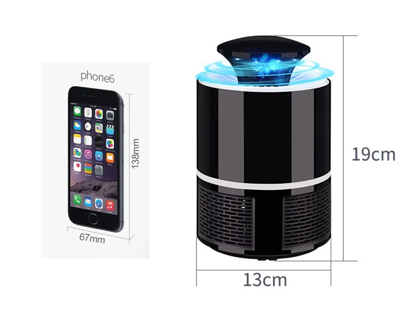 Electric Mosquito Killer Lamp Fly Trap Killer Insect Trap LED Night light Mosquito Zapper Pest Killing Lamp USB Powered Mosquitoes Fly Catcher Bug Killer for Indoor Outdoor Patio Yard (21)