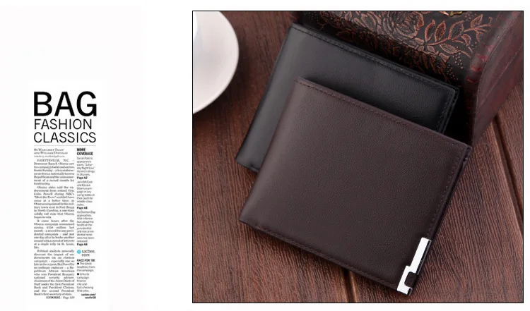2019 ультра-тонкие короткие расшитые блестками мужские кошельки с монетницей черный мужской кошелек бумажник мужской маленький доллар