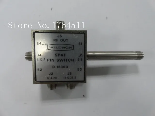 

[BELLA] The supply of WILTRON D-18360 single pole four throw RF - 2-26.5GHz 2.92MM conductor