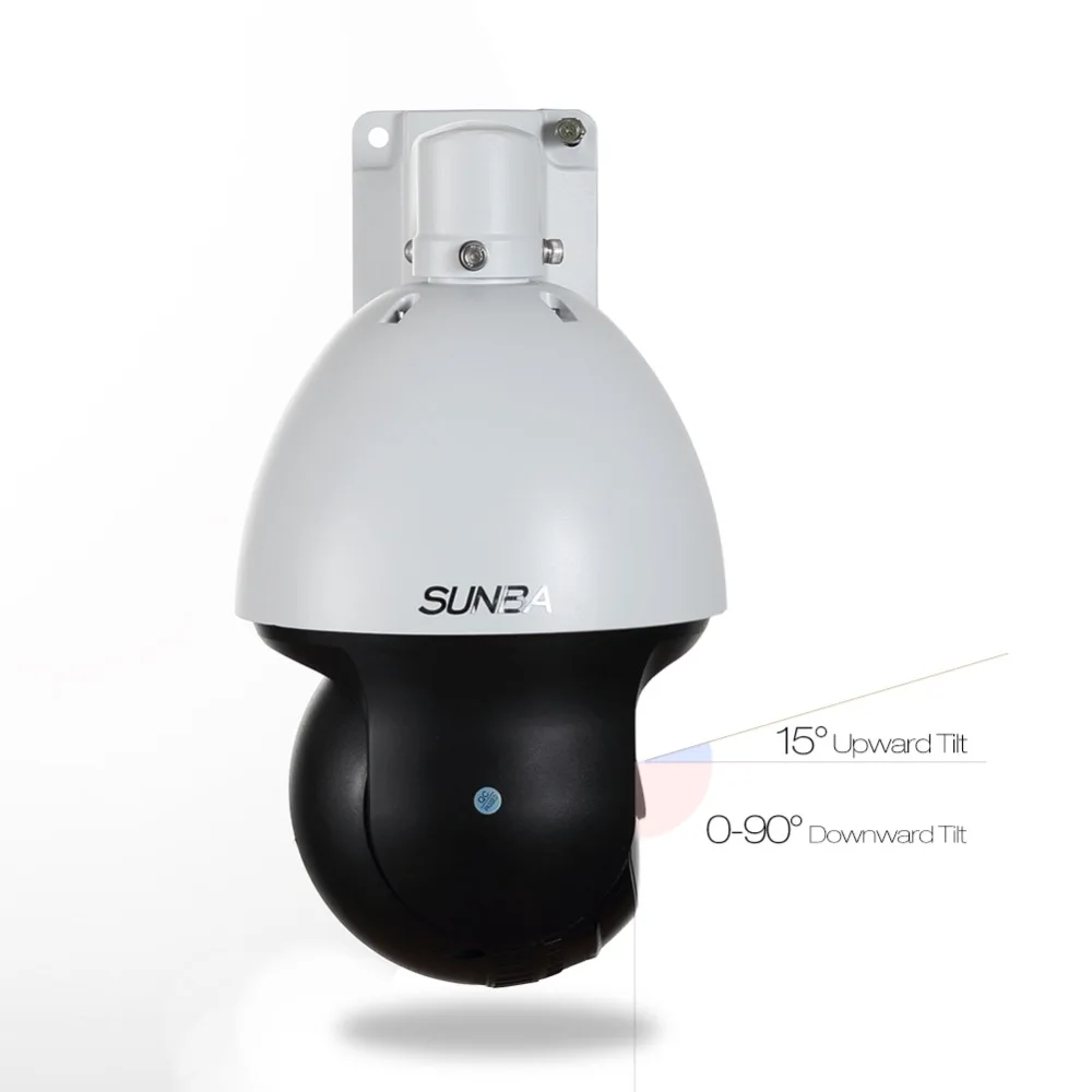 SUNBA Outdoor 20X Zoom 960P 1.3M Sony CMOS Laser IR-Cut Night Vision Middle Speed PTZ IP CCTV Security Dome Camera-604 805 d20xa p2p outdoor1 3mp 960p hd 20x zoom 250m laser ir cut night vision ip ptz high speed dome onvif outdoor security camera