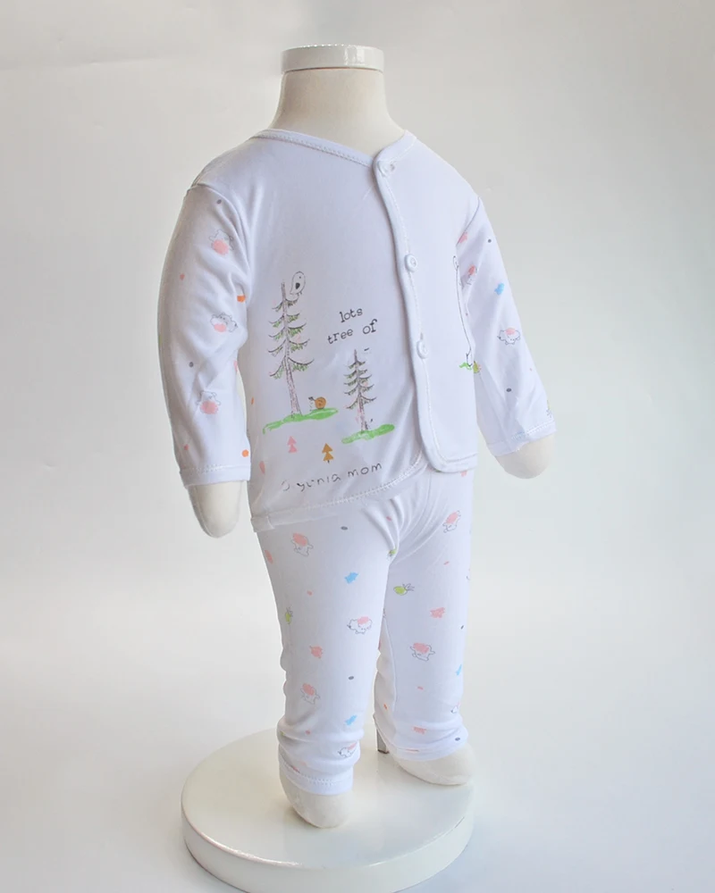 2 компл./лот, одежда для малышей, комплект для новорожденных девочек и мальчиков, зимняя одежда для малышей(Топы+ штаны), органический хлопковый костюм для малышей