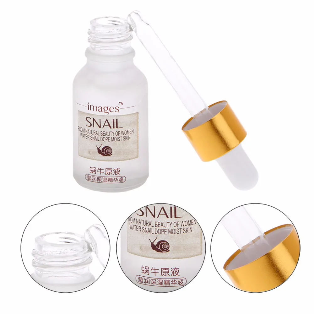 5ml Natural Snail Slime Repair Essence Lubricating Water Snail Dope