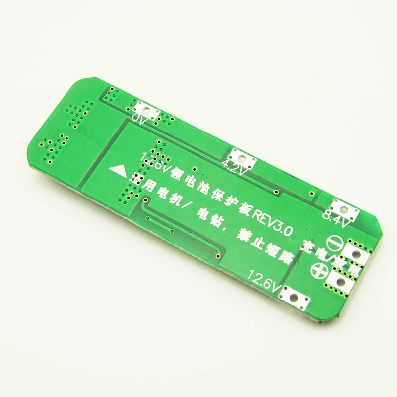 20A литий-ионный аккумулятор 18650 зарядное устройство PCB плата защиты BMS 12,6 V ячейка 59x20x3,4 мм модуль