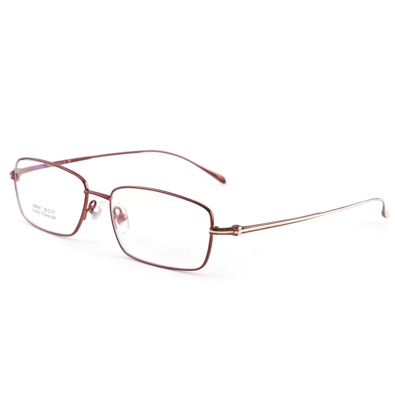 

Viodream Business Super Light Leisure Eyeglass Frames Men Pure Titanium Prescription Eyewear Spectacle Frame Oculos De Grau
