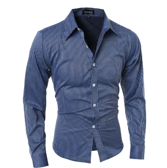 2017 590840 men's casual shirts men designer button down for mens dress