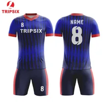Oem футбол Джерси для мальчиков с коротким рукавом полная сублимация на заказ Быстрая футбольное Джерси для детей