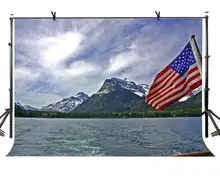 7x5ft Dark Clouds Backdrop Mountain Range and American Flag Photographic Background and Studio Photography Backdrop Props 7x5ft Dark Clouds Backdrop Mountain Range and American Flag Photographic Background and Studio Photography Backdrop Props