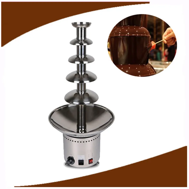 Commercial chocolate fountain maker chocolate melt fondue ZFin