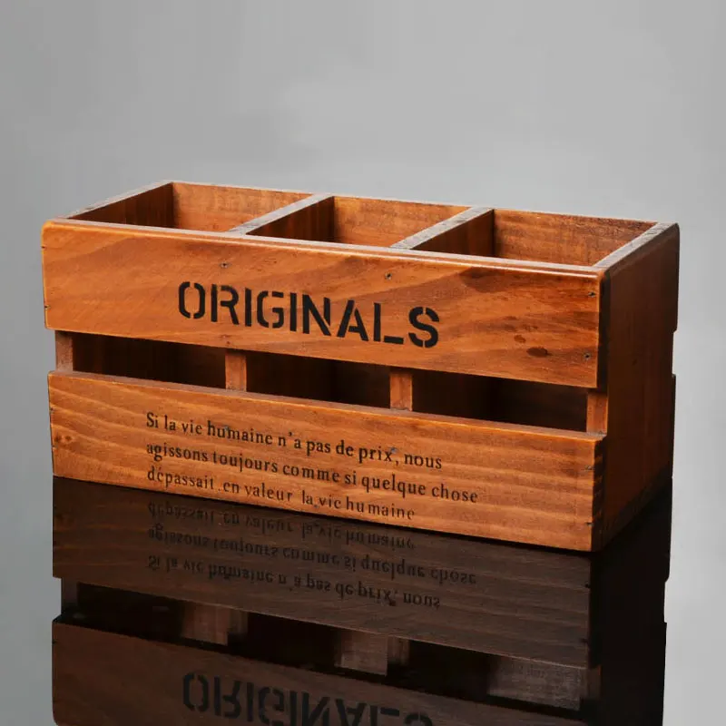 Японский стиль ретро коробка для хранения украшения коробка ванильный кофе коробки