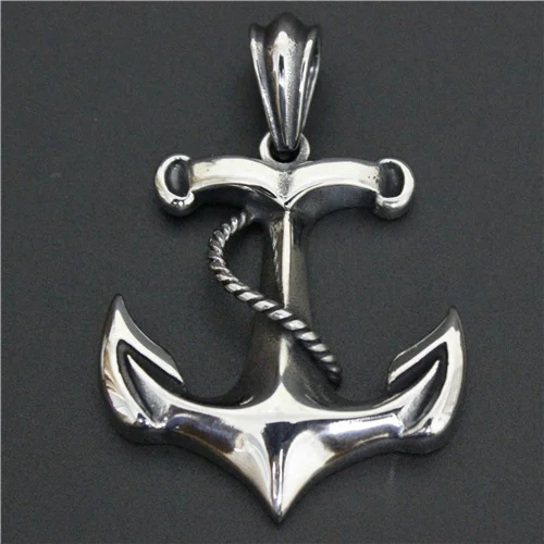 

316L Stainless Steel Polishing Anchors Pendant Mens Stainless Steel Fashion Biker Pendant