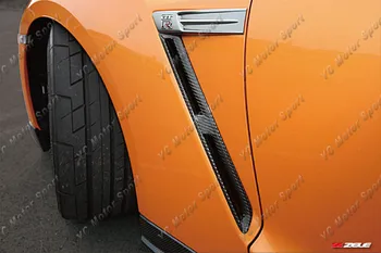 

Car Accessories Carbon Fiber OEM Style Front Fender Vent Fit For 2008-2015 R35 GTR CBA Fender Vent Replacement