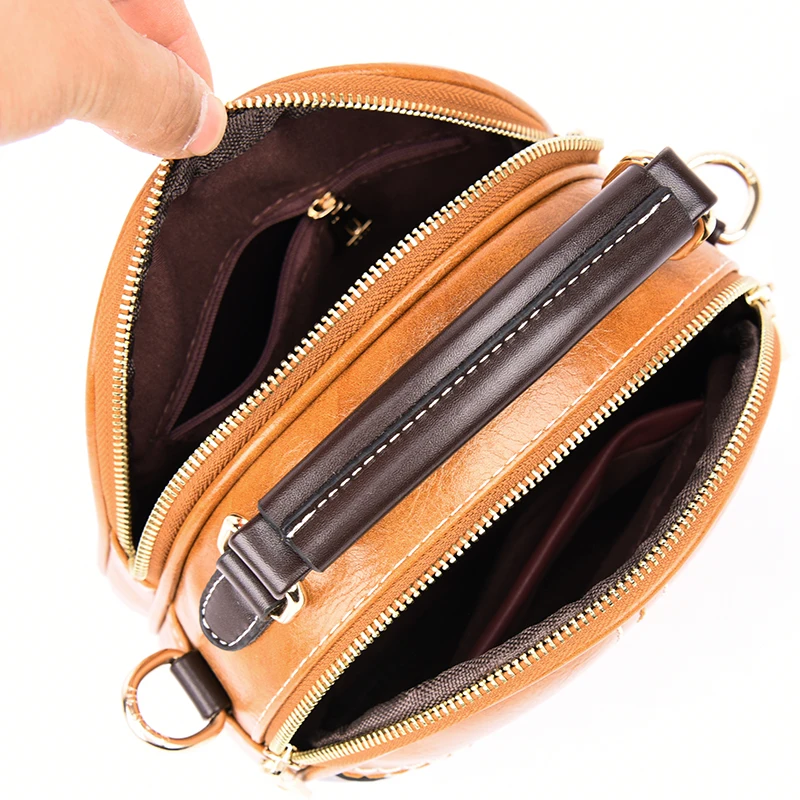 Новый женский мини кожаный рюкзак Sac Dos многофункциональный Женский дорожный