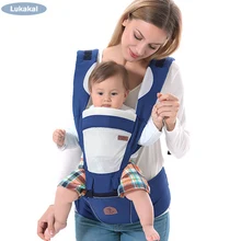 Эргономичный слинг рюкзак многофункциональный 3 в 1 детский слинг дышащий с капюшоном кенгуру для от 1 до 36 м рюкзак для младенцев