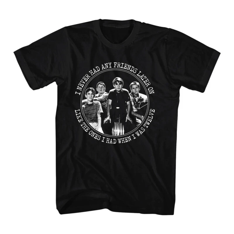 

Stand By Me Friends Men's Black T-shirt NEW Sizes S-2XL