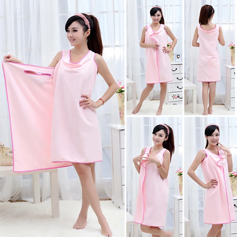 Buy 1Pcs Creative Multifunctional Girls Bath Towel