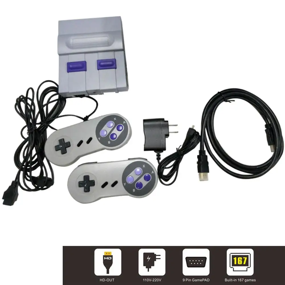 

HOT POP Mini Retro Game Console Entertainment HDMI Built-in 821 Games for Nintendo