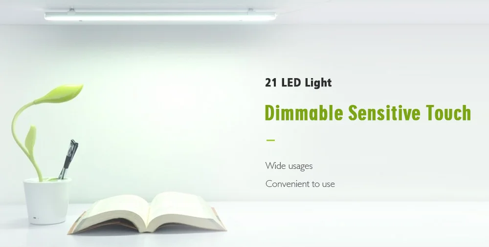 BRELONG 21 LED Dimmable Touch Sensitive Cabinet Light 