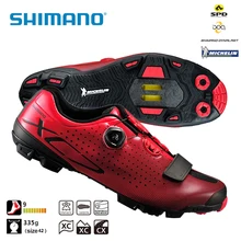 SHIMANO SH XC7 SPD SL MTB Carbon Fibre Bike Shoes Riding Equipment Bicycle Cycling Locking Cross Country Race Shoes