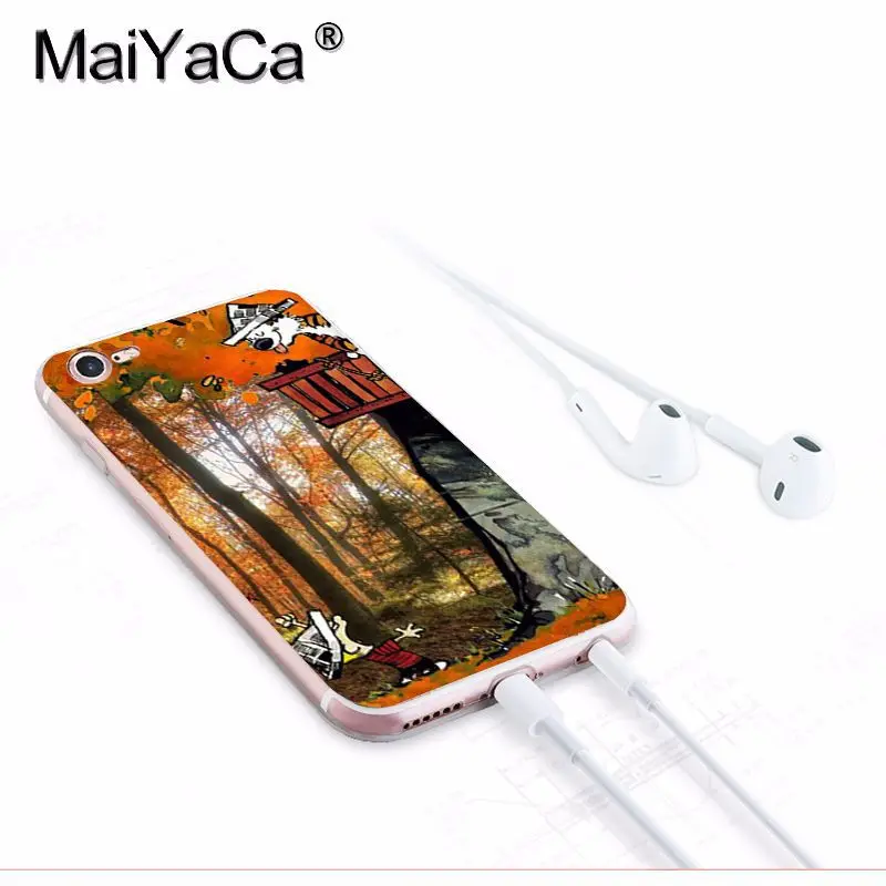 MaiYaCa полный Кельвин и хобб Новое поступление Модный чехол для телефона для iphone 11 pro 8 7 66S Plus X 5S SE XS XR XS MAX - Цвет: 9