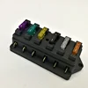 Universal 12v 6 Way Fuse Box Block Fuse Holder Box Automotive Blade Car Fuse Accessory Tool ► Photo 1/6