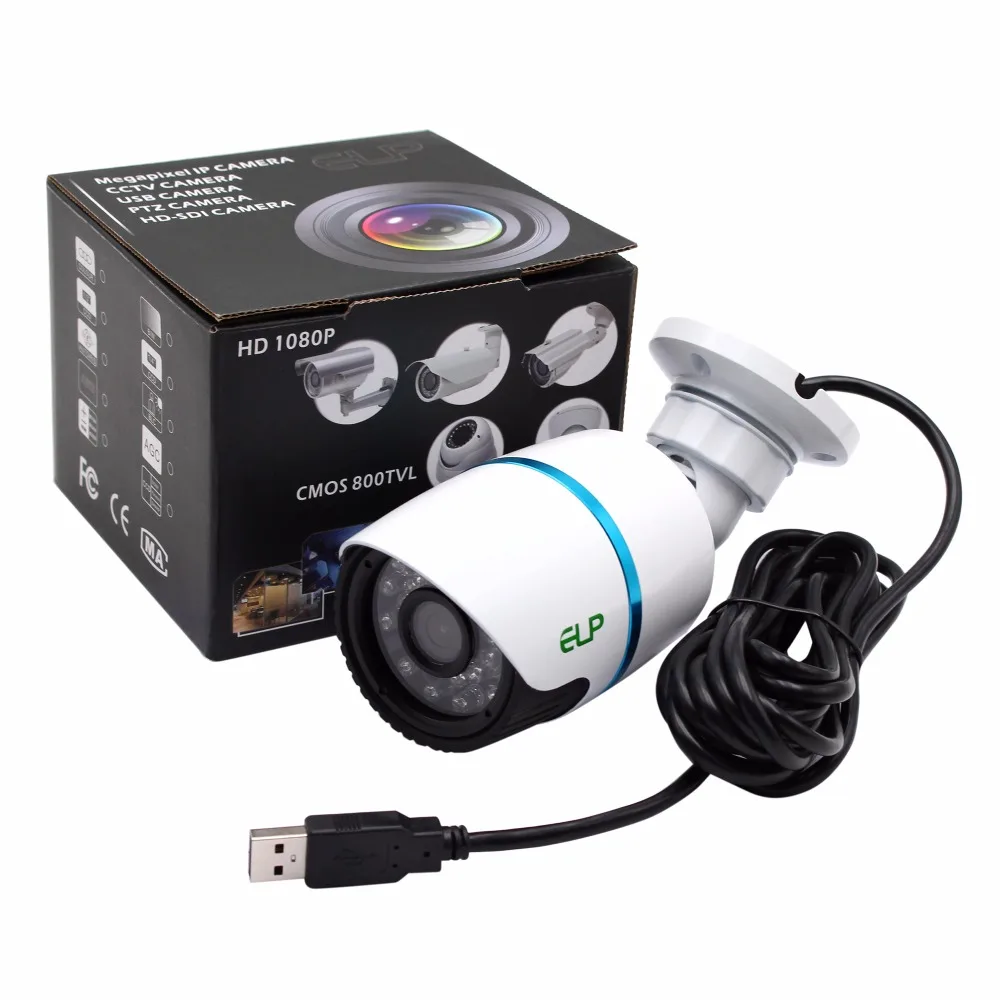 Открытый водонепроницаемый 2mp CMOS OV2710 Бесплатный драйвер 30fps/60fps/120fps высокая