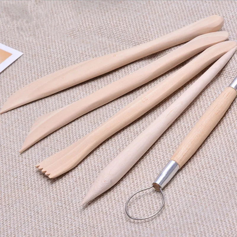 Buy 5Pcs/Set DIY Clay Knifes Ceramic Soft Clay