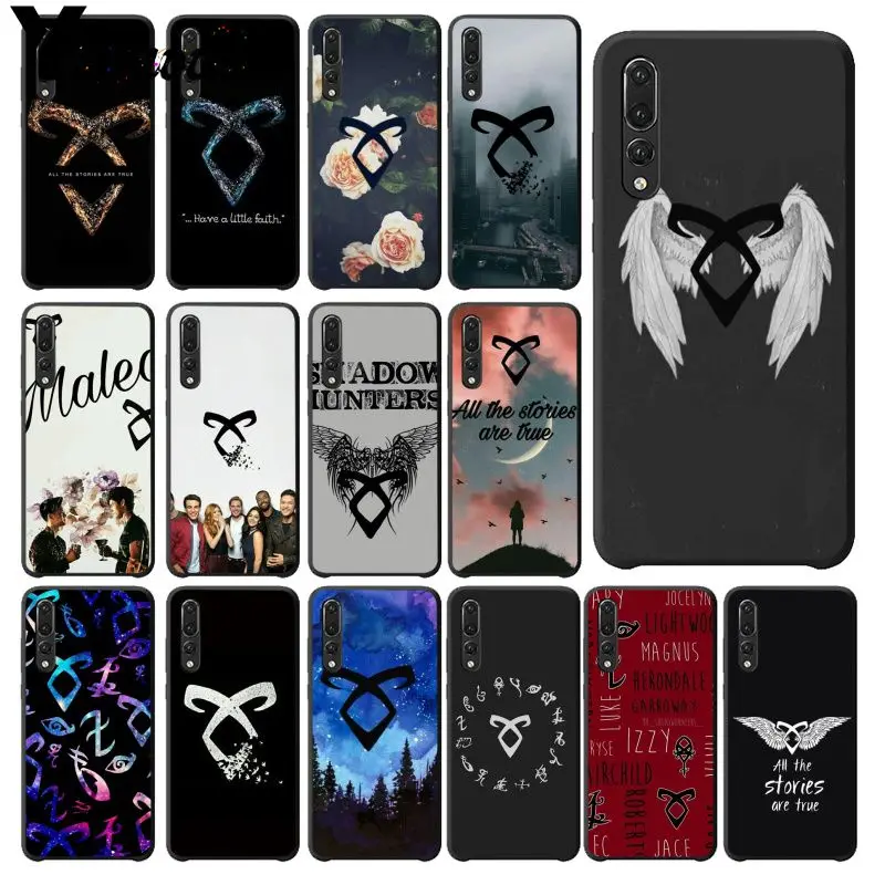 

Yinuoda shadowhunters Coque Shell Phone Case for Huawei Mate10 Lite P20 Pro P9 P10 Plus Mate9 10 Honor 10 View 10