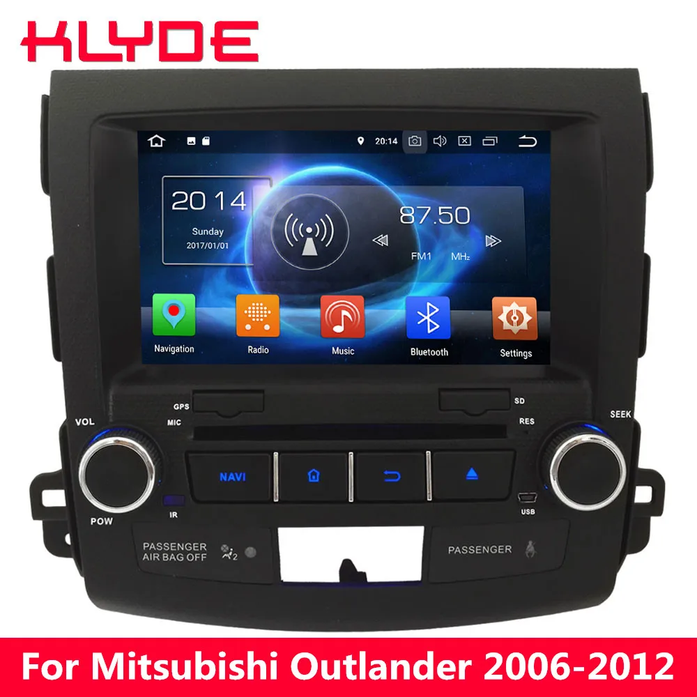 

KLYDE Octa Core Android 8 4GB RAM 32GB ROM Car DVD Player Radio For Peugeot 4007/Citroen C-Crosser 2007 2008 2009 2010 2011 2012