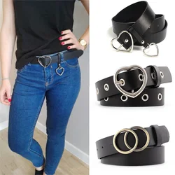 Best Women Belt Fashion PU Leather Metal Heart Pin Buckle Belts For Women Party Dress Jeans Waistband size 105 cm ceinture femme Best Women Belt Fashion PU Leather Metal Heart Pin Buckle Belts For Women Party Dress Jeans Waistband size 105 cm ceinture femme