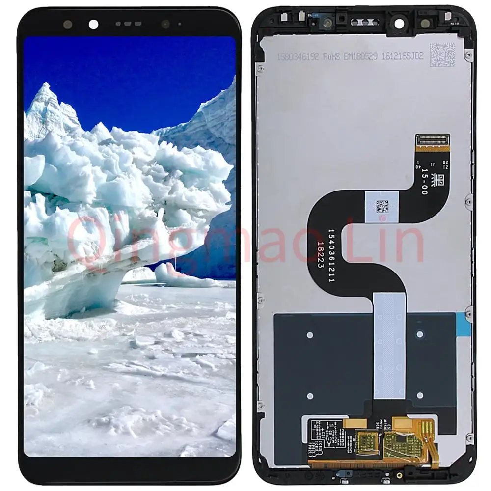 5 99 '񟯠x1080 Для Xiaomi Mi A2 6X Экран ЖК дисплей Дисплей касания s с рамка Запасные