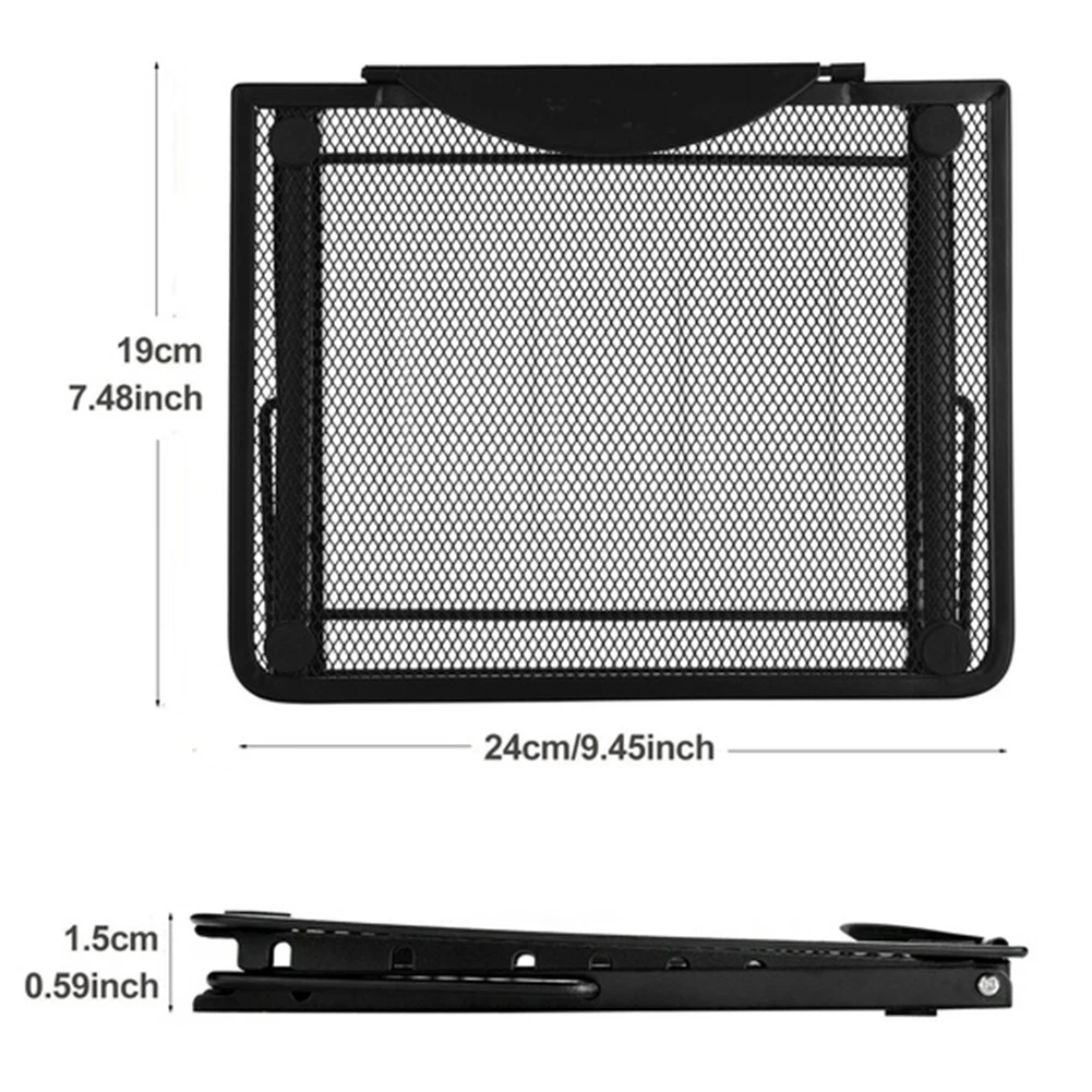 Металлическая сетка Складная подставка для A4 светодиодный светильник для рисования коврик для ноутбука/Держатели для планшета сетка вентилируемая Регулируемая подставка для ноутбука