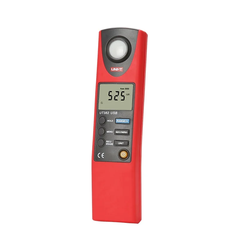 

UNI-T UT382 Digital Light Meters Luxmeters Lux/FC Meters Luminometer Photometer with USB Interface Illuminometers Testers
