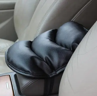 

Car Armrests Cover Auto Center Console Arm Rest Seat Box Pad Protective PU Leather Mats Cushion Universal Automobile Accessories