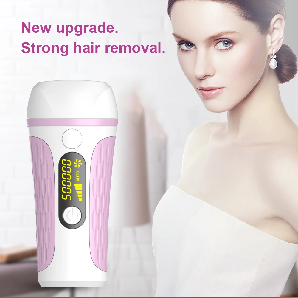 

Laser Depilator IPL Epilator Permanent Hair Removal 500000 Flash with LCD Touch Body Leg Bikini Trimmer Photoepilator For Women