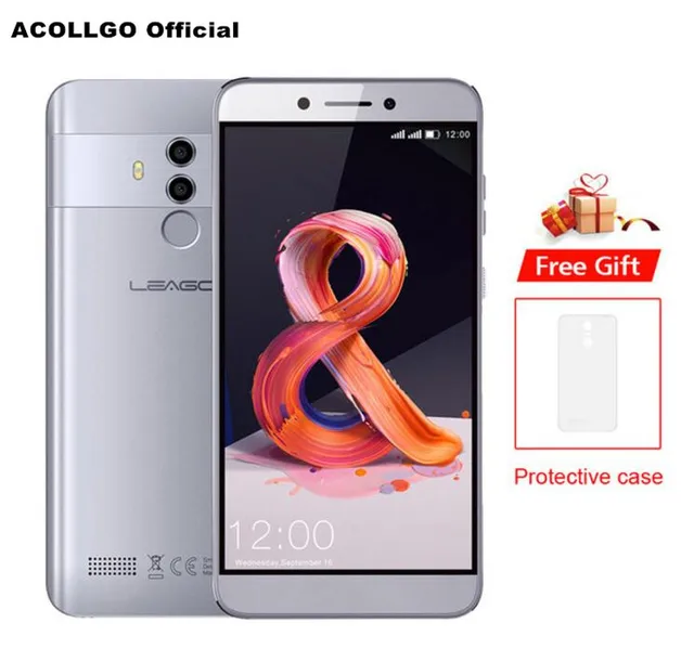 Special Offers LEAGOO T8S 5.5"FHD Incell 3080mAh MTK6750T Octa Core 4GB RAM 32GB ROM 13MP Dual Rear Camera Android 8.1 Fingerprint Mobile Phone