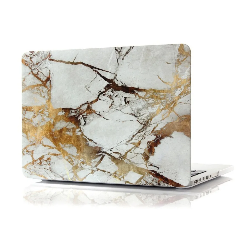 

New Rubber Coated for MacBook air 13 inch Retina Display Marble Pattern Rubber Coated Cover