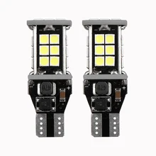 2 шт. T15 W16W 921 912 супер яркий 3030 24 SMD светодиодный CANBUS без ошибок автомобильный резервный фонарь лампа задний фонарь