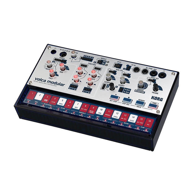 Модульный синтезатор Korg Volca, модульный, электрический, Geinspireerd, секвенсор для Ultieme Bass Lijnen