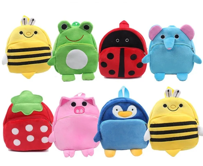 Огромные милые детские плюшевые игрушки-рюкзаки Kawaii Животные и насекомые и фрукты игрушки для школьной сумки прекрасный подарок для детей# ML0273