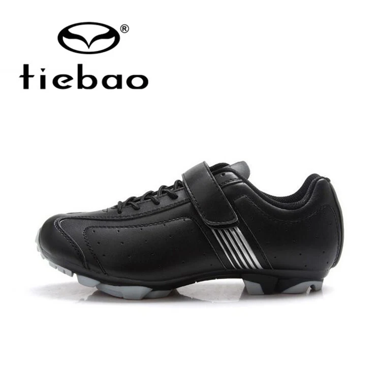 

Tiebao Outdoor Athletic Racing MTB Cycling Shoes Men Auto Lock Bike Shoes Breathable SPD Cleated Bicycle Shoes Zapatos Ciclismo