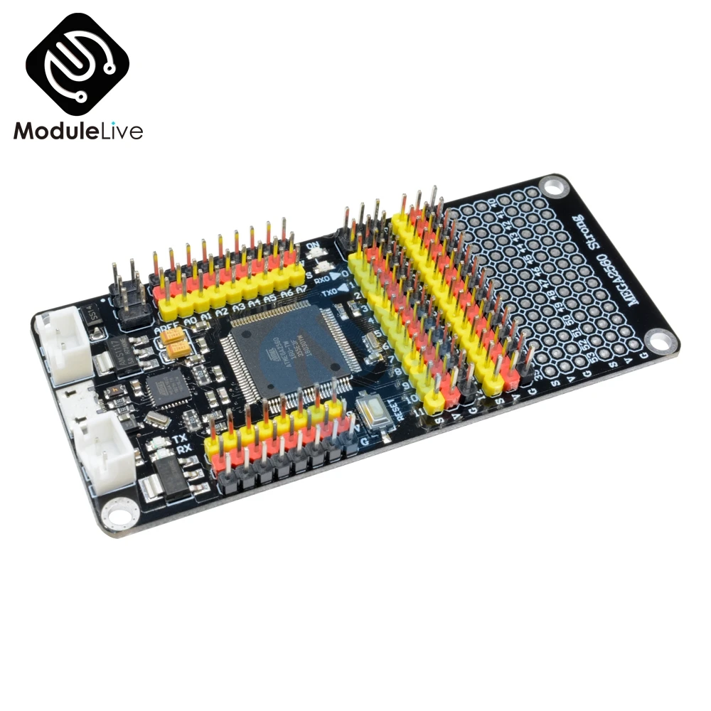 Плата микроконтроллера MEGA 2560 MEGA2560 R3 ATmega2560 ATmega16U2 модуль для Arduino Micro USB 16 МГц замена