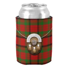 Свадебные принадлежности значительно Дата графство Tipperay ирландская тартан и Sporran может охладить пользовательский подарок держатели банок с пивом для молодоженов