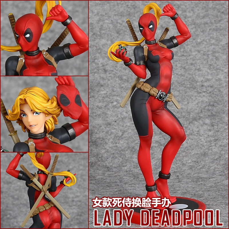 Lady Deadpool Figure Deadpool Girl Artfx X Men X Men Weapon X Iron Man Wolverine Pvc Action Figure Model Collection Toy Gift Gift Skin Gift Pentoy Lantern Aliexpress